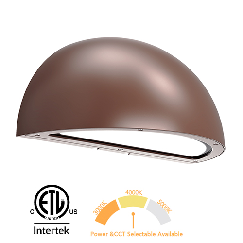 40W 60W 80W Half Moon Architectural LED Wallpack