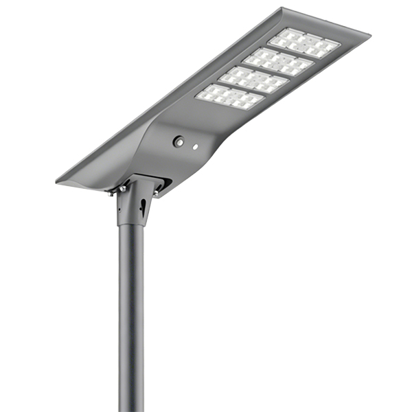 One-piece molding 4000lm to 8000lm Led solar light